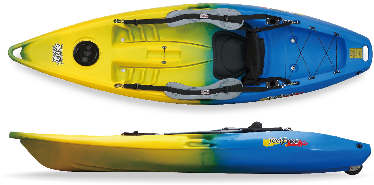 フィールフリー シットオントップカヤック 2.5人乗り シットオン